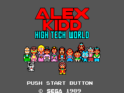 Alex Kidd - High-Tech World